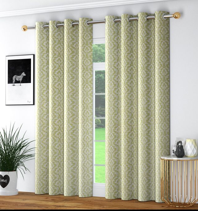 La Elite Room Darkening Polyester Window Curtains
