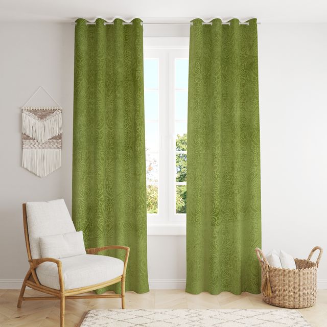 La Elite Room Darkening Polyester Window Curtains