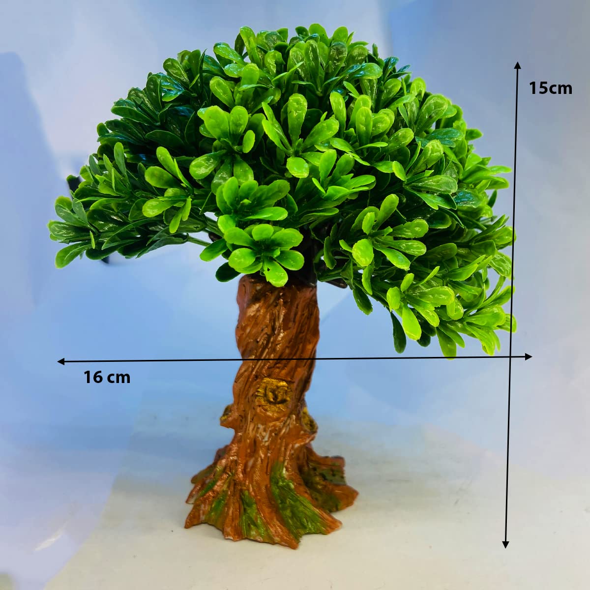 Miniature Trees with Tiny Birds – Adorable Decorative Set for Home & Garden