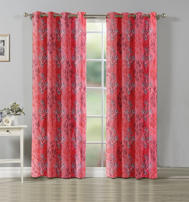 La Elite Room Darkening Polyester Window Curtains