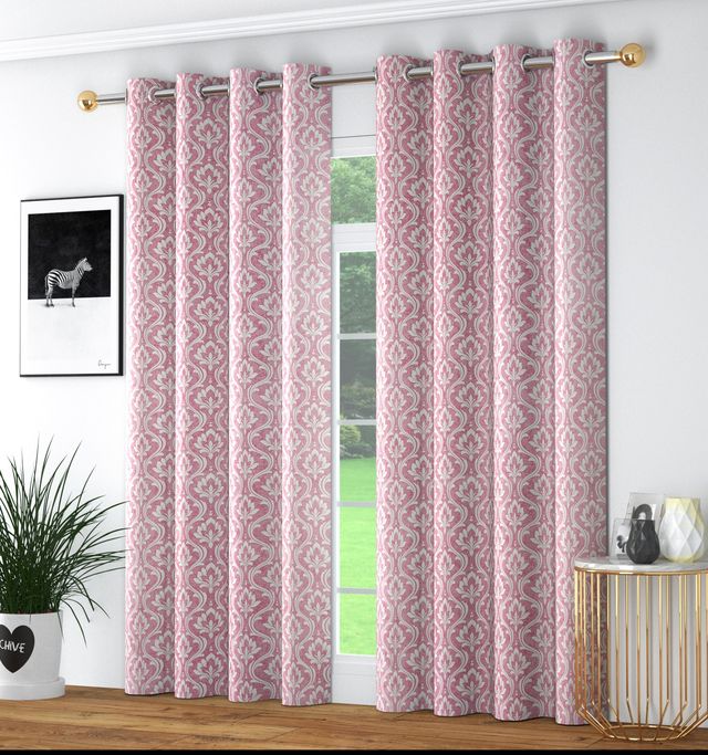 La Elite Room Darkening Polyester Window Curtains
