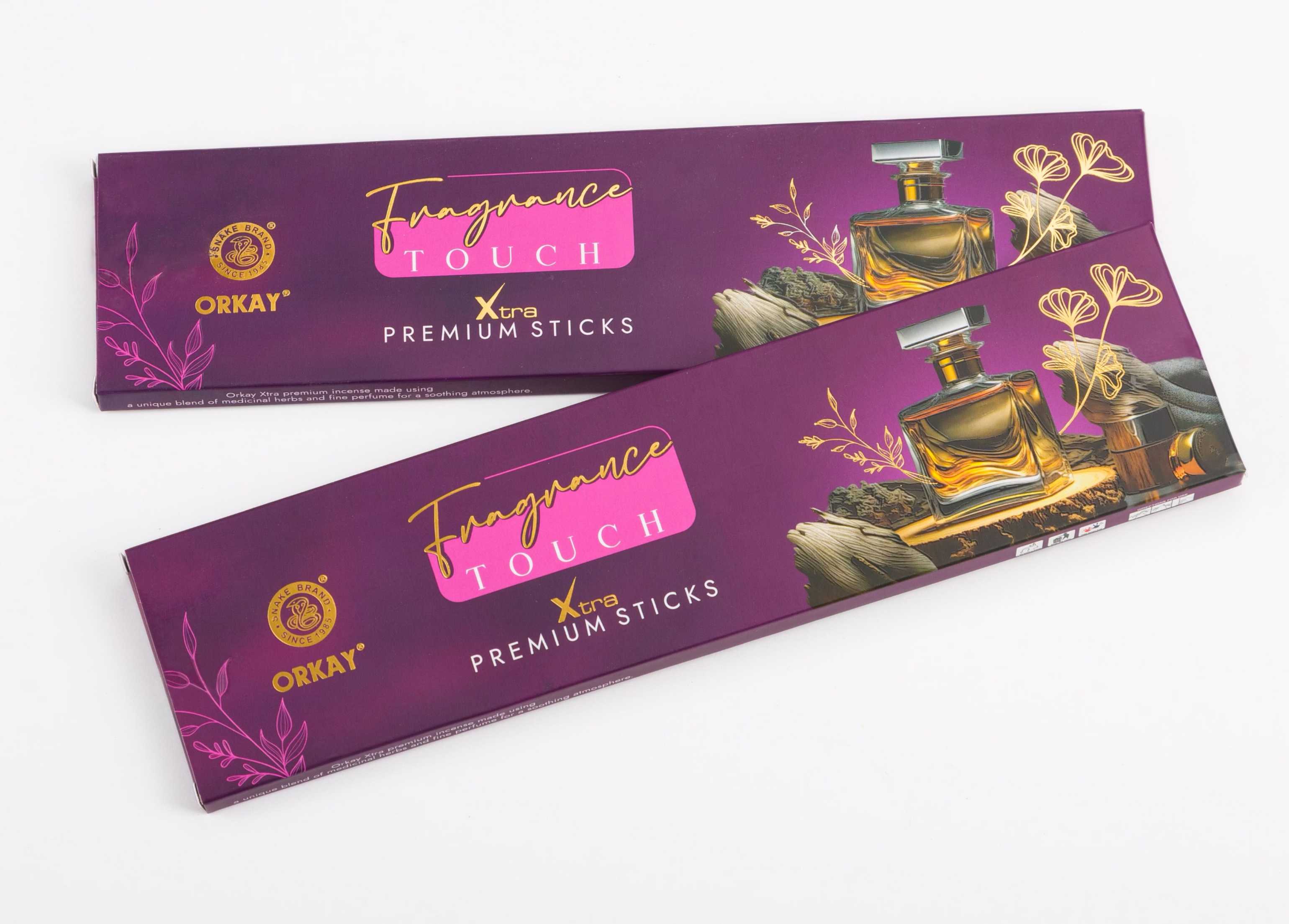 Orkay Fragrance Touch 10 sticks || Pack of 12 || Contains 120 sticks Fragrance Touch (10, Set of 12)