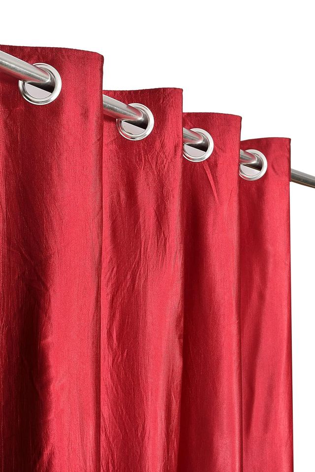 La Elite Room Darkening Polyester Window Curtains