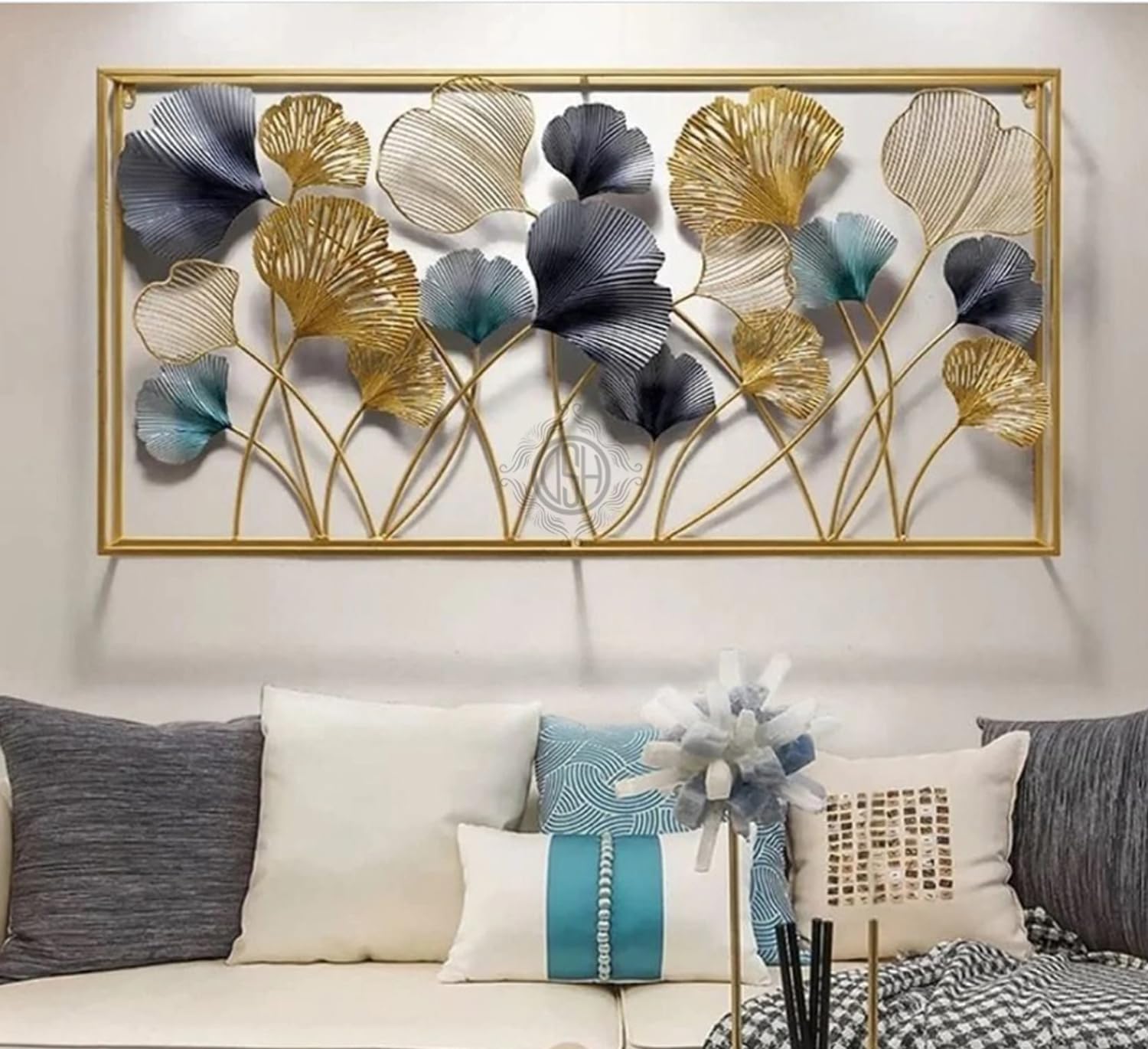 Metal Wall Art Wall Sculptures Hanging Perfect For Home Decorations Living