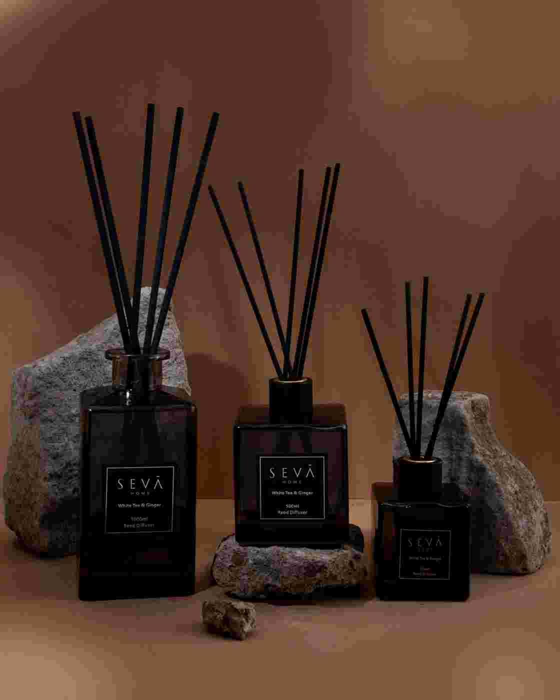 White Tea Reed Diffuser – 500ml | Refreshing Citrus & Floral Home Fragrance