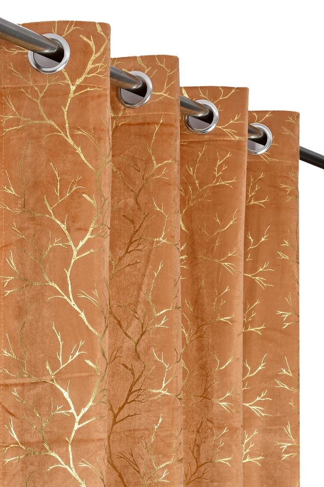 La Elite Room Darkening Polyester Window Curtains