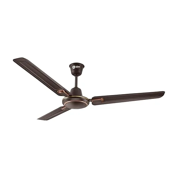 Orient Electric’s 1200 mm Pacific Air Déco| Decorative ceiling fan | Powerful airflow| BEE Star Rated | 2-year warranty | Smoke Brown, pack of 1