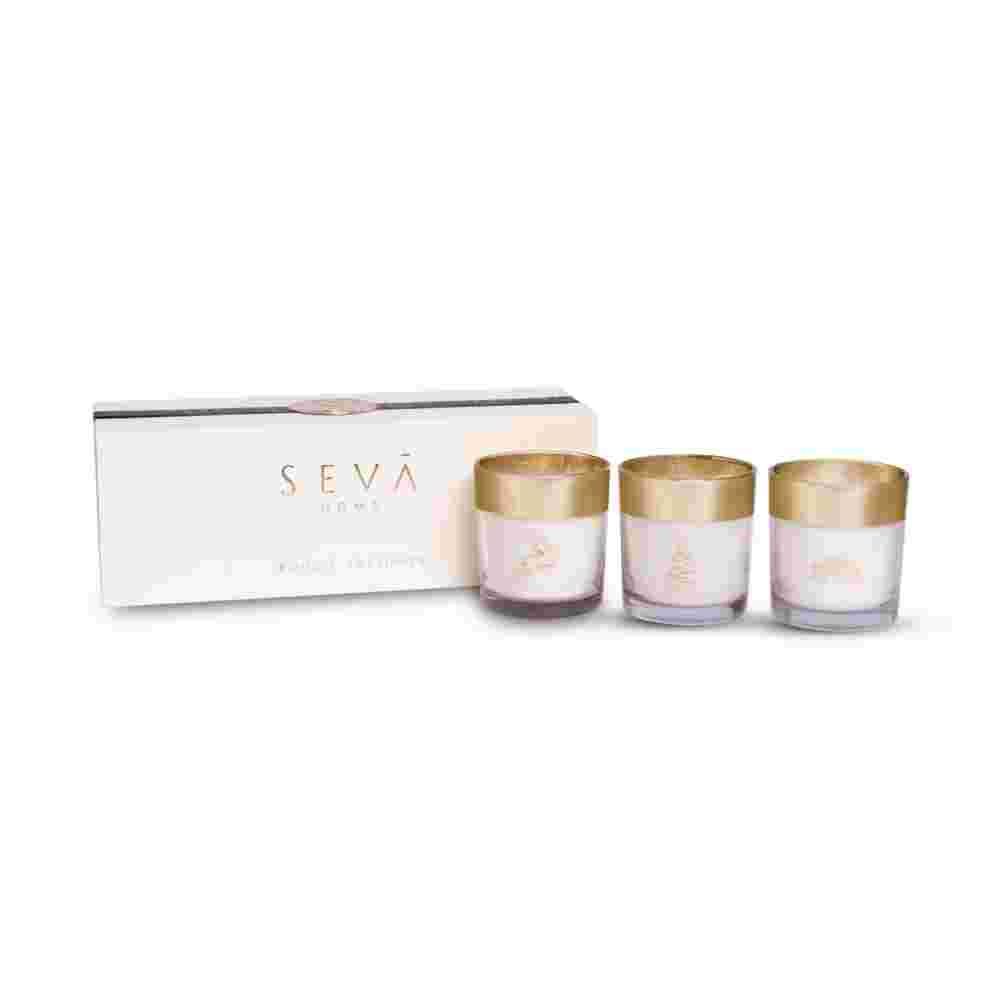 Enchanté Collection – Festive Trio Scented Candles | Christmas Tree, Mistletoe & Reindeer