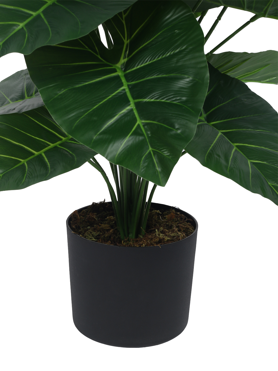 Artificial Plant 31inch Artificial Real Touch Rubber With Black Pot |Home Decor,Office Decor Perfect decor Gift,Set of 1