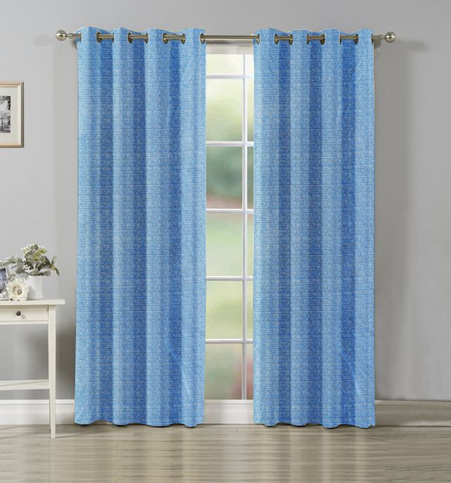 La Elite Room Darkening Polyester Window Curtains