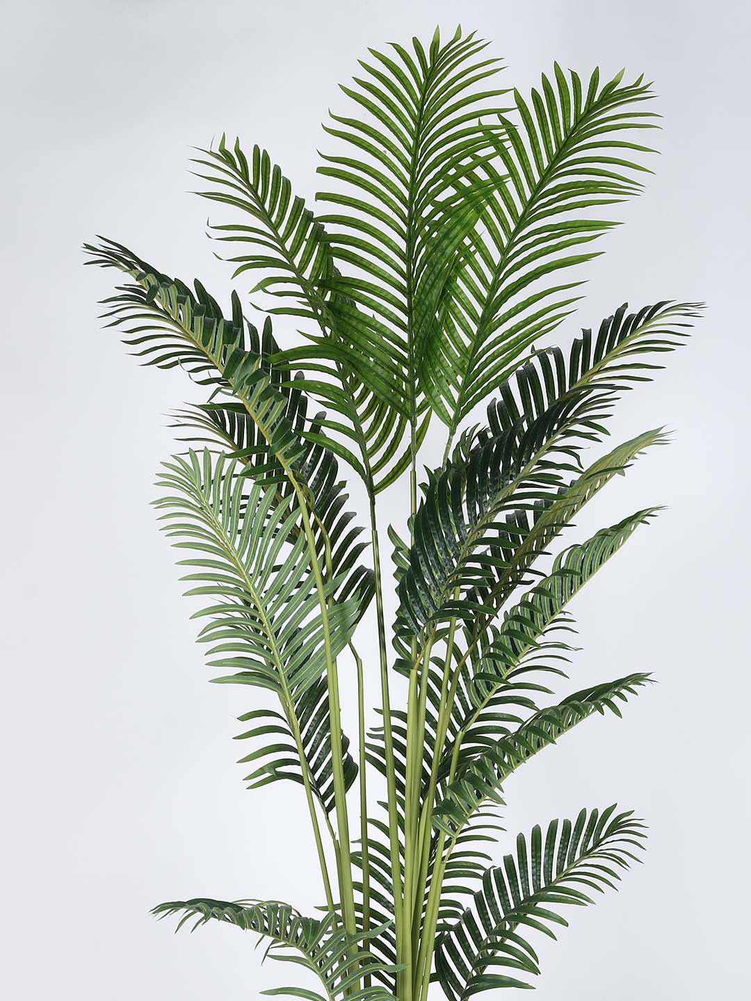 Artificial Plant 78inch Artificial Real Touch Areca Palm Plant With Black Pot |Home Decor,Office Decor Perfect Housewarming Gift,Set of 1