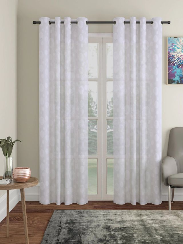 La Elite Room Darkening Polyester Window Curtains