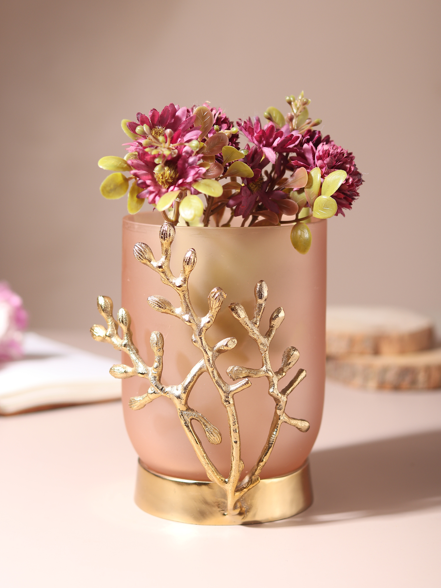 VinLux Glass Vase and Candle Holder