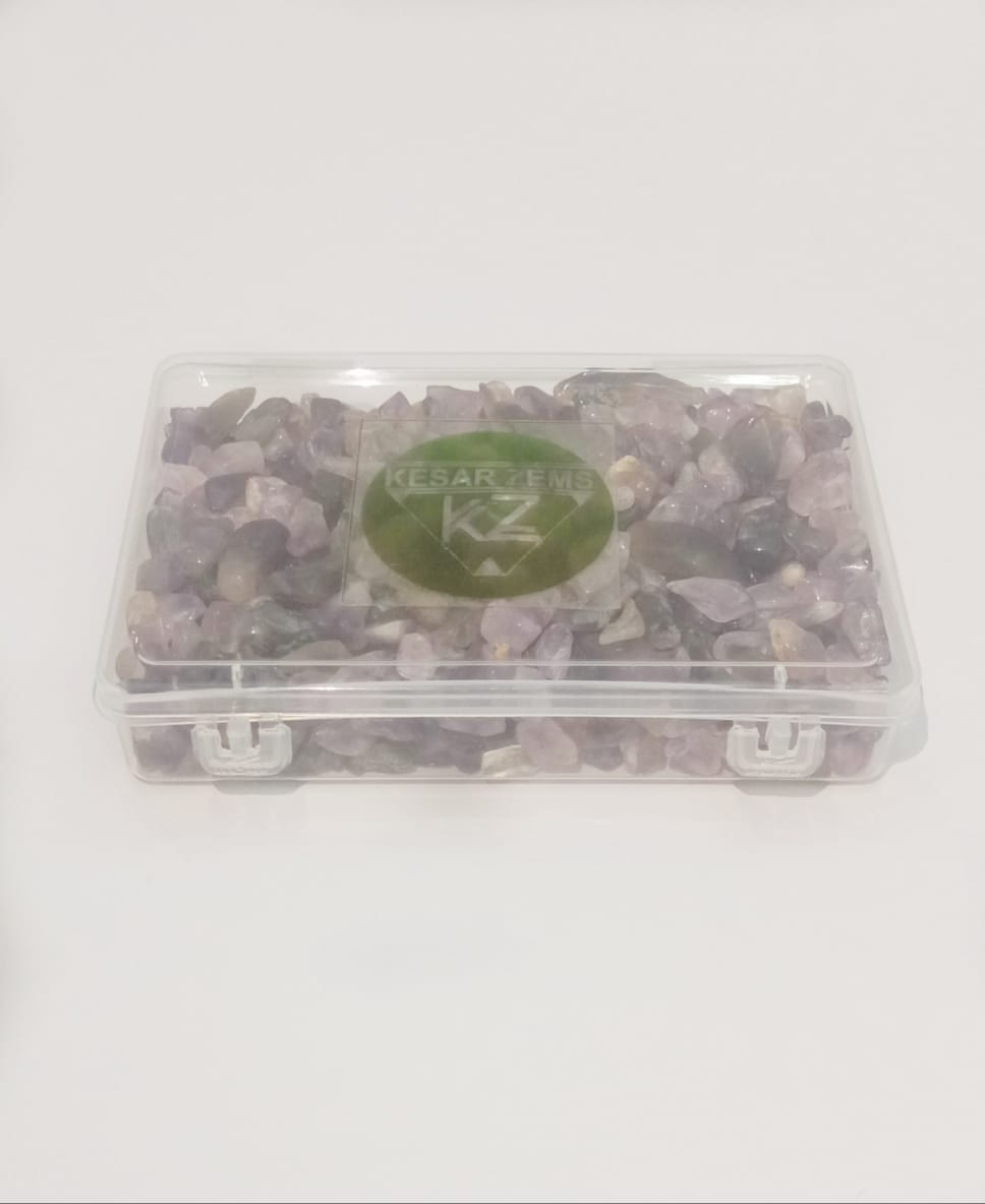 Natural Amethyst Stones Chip Pack Of 100 gm For Home Décor.