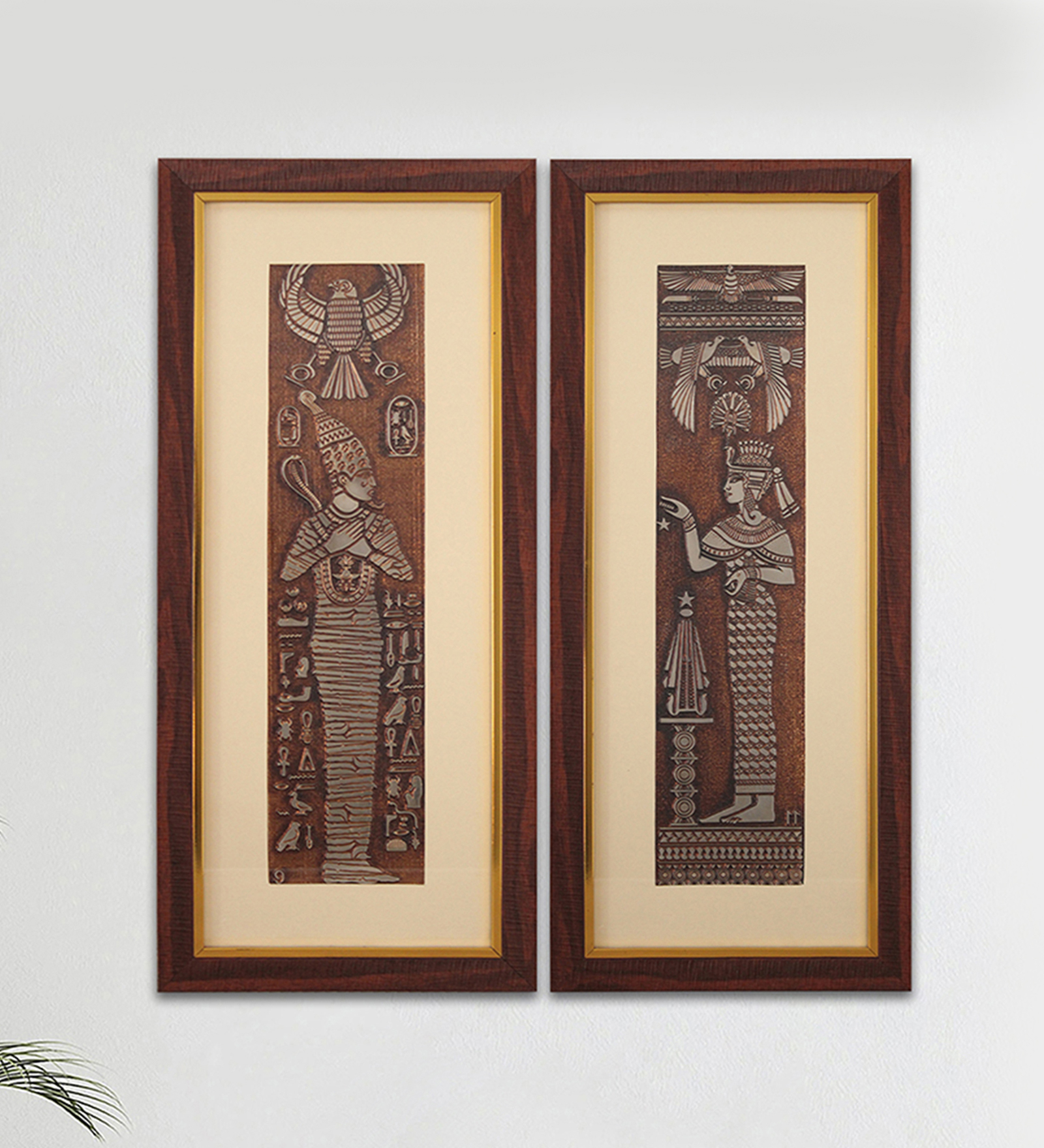 Egyptian King Pharaoh Wall Painting