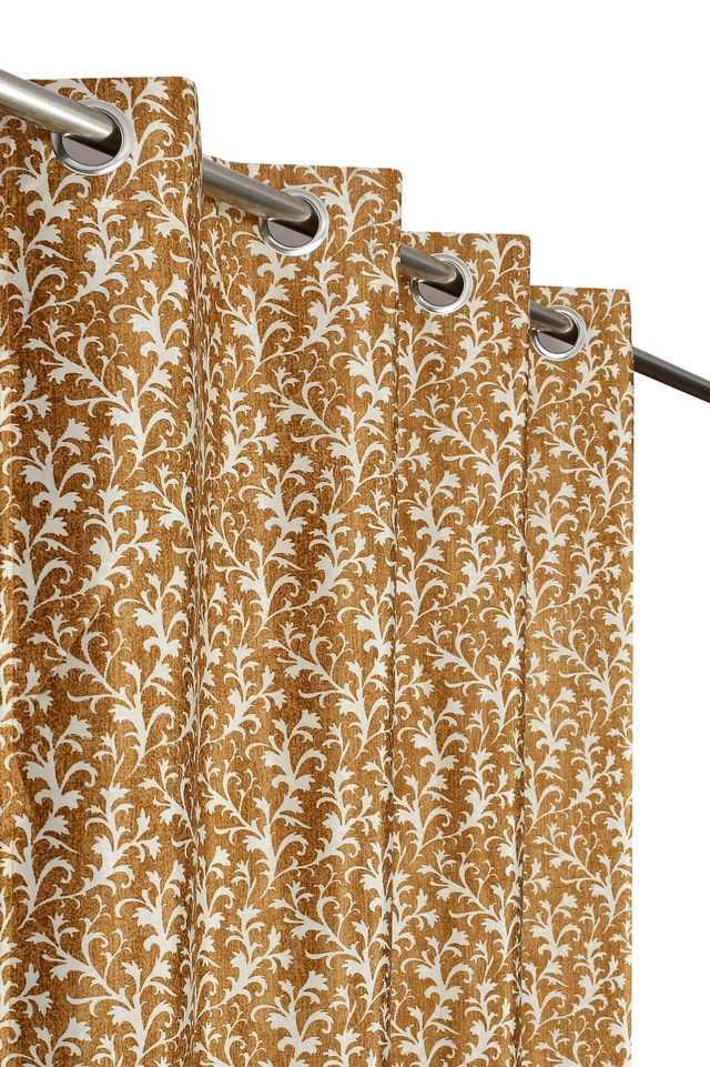 La Elite Room Darkening Polyester Window Curtains