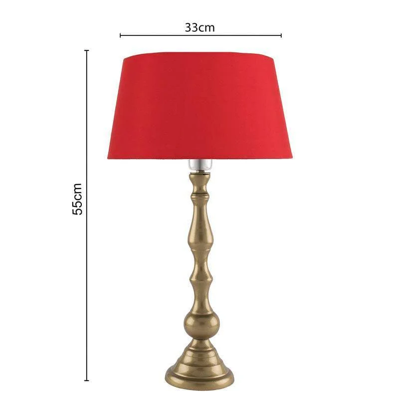 Testing Graceful Gleam Gold Table Lamp