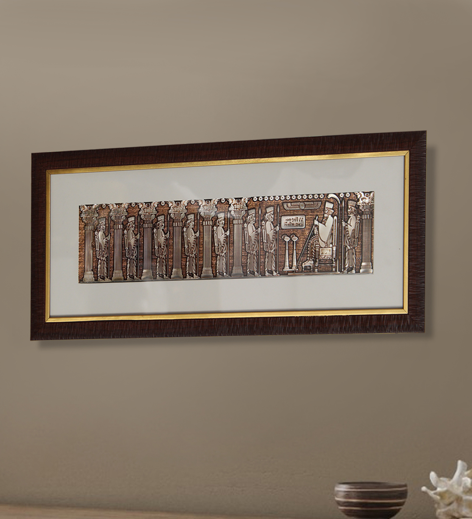 Ancient Persian Egyptian Wall Painting