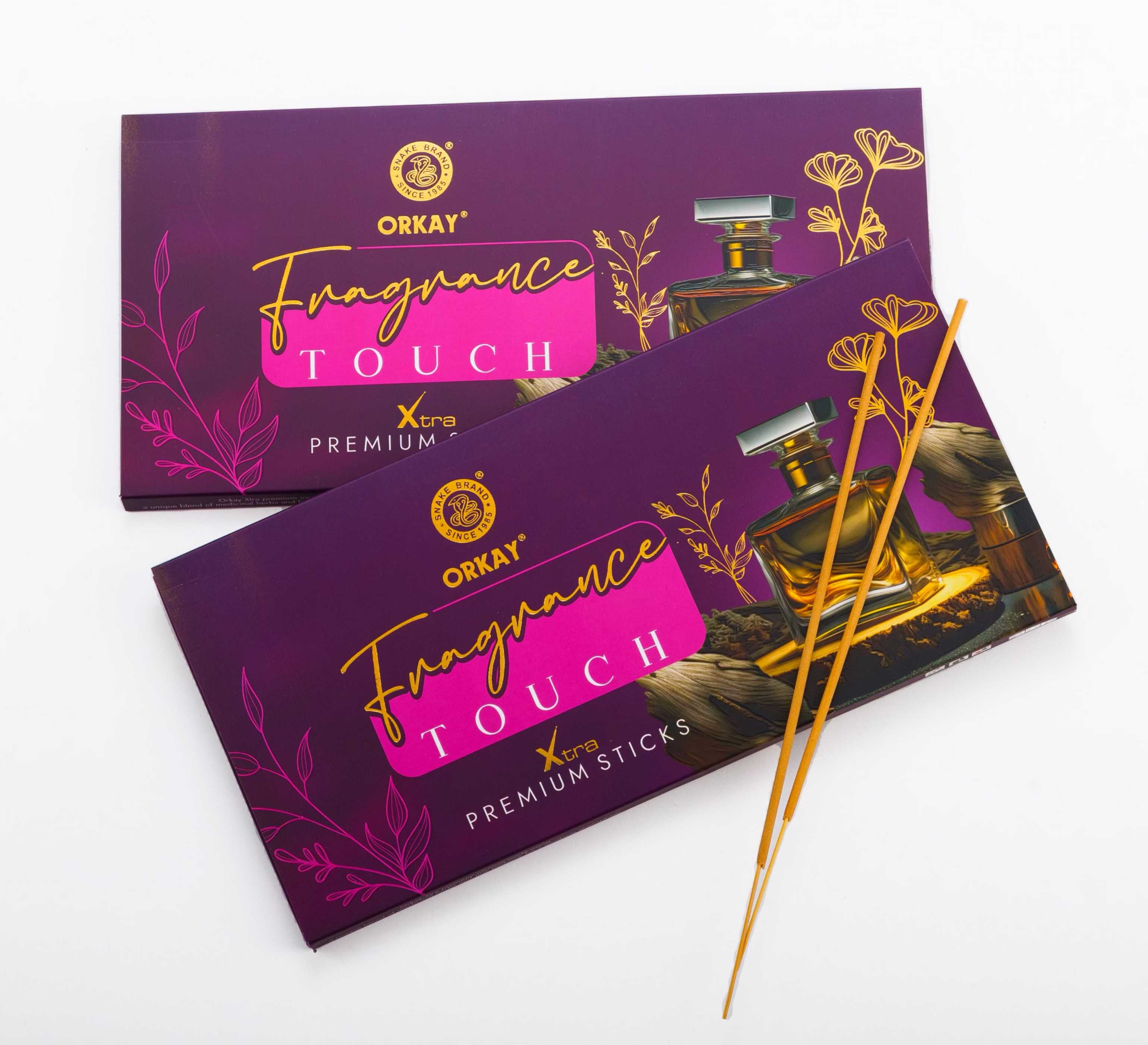 Orkay Fragrance Touch 25 sticks || Pack of 12 || Contains 300 sticks Fragrance Touch (25, Set of 12)