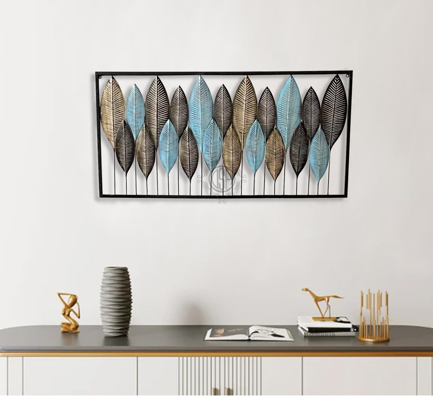 Metal Wall Deco Multi Color Wall Hanging Wall Arts For Indoor