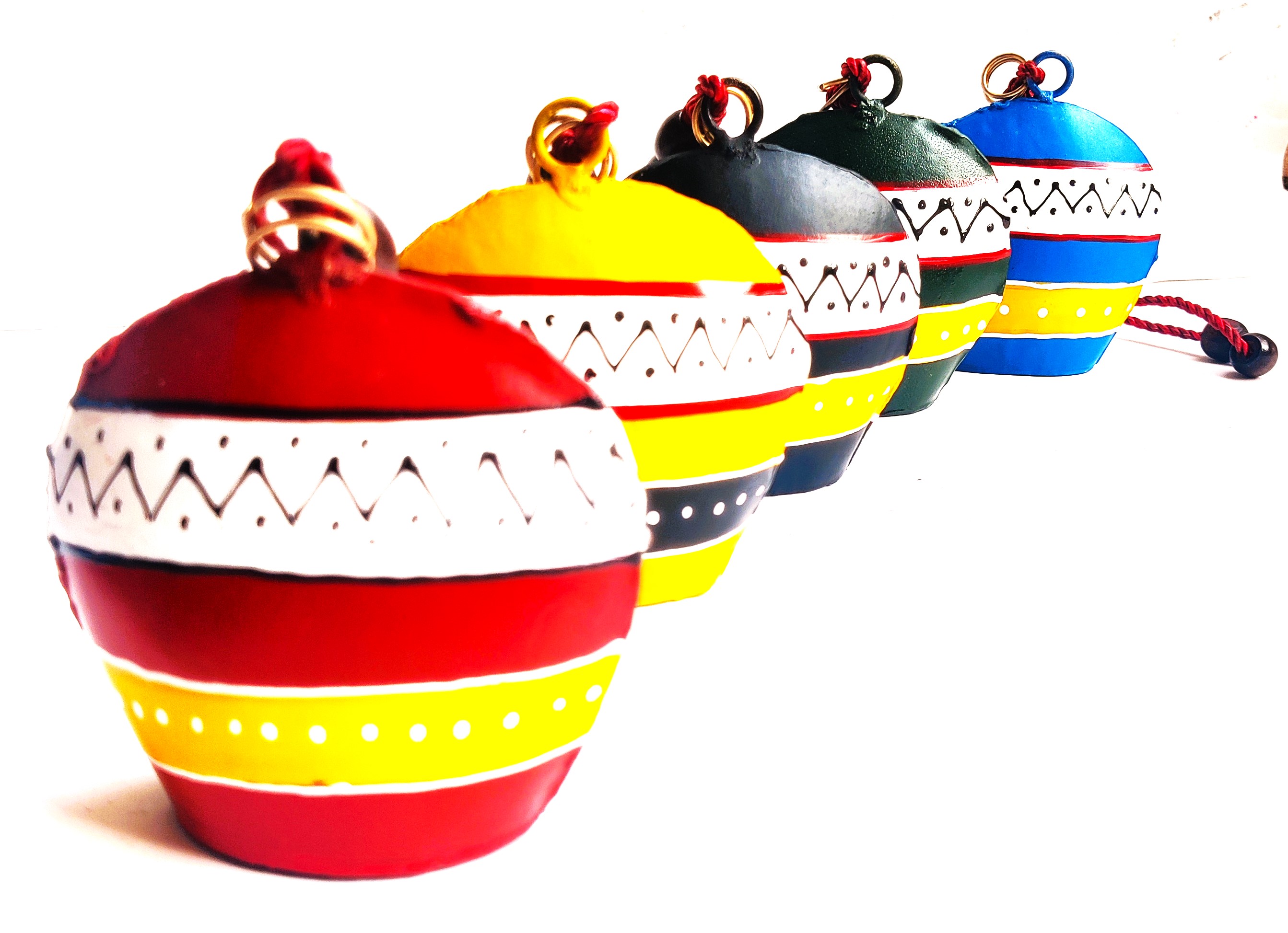 Decorative Big Colored Hanging Bell