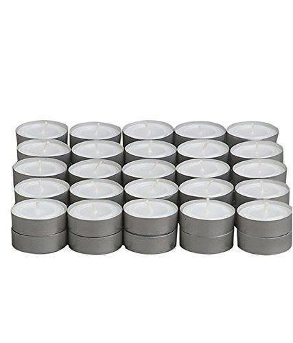 250 pcs Pack of Tea Light Candles smokeless 2.5 to 3.5 hrs Burning