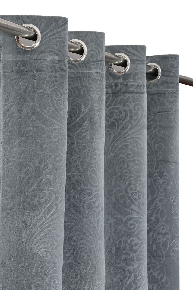 La Elite Room Darkening Polyester Window Curtains