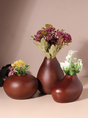 Varys Trio blue vase set of 3