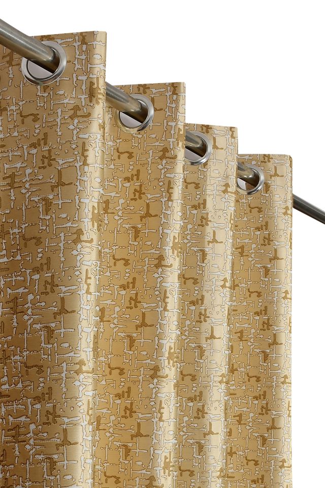 La Elite Room Darkening Polyester Window Curtains