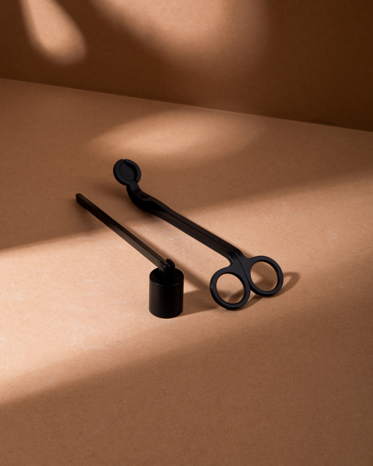 Candle Care Kit – Matte Black | Wick Trimmer & Snuffer Set