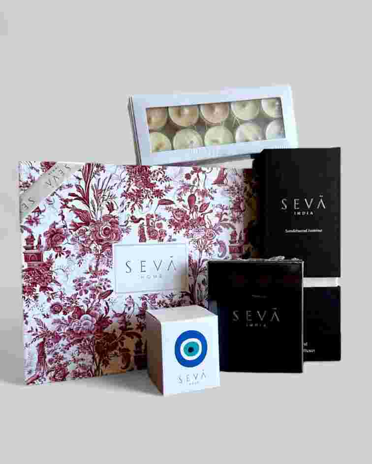 Mum’s Care Gift Hamper – Fragrance-Filled Mother's Day Gift Set with Diffuser, Candles & Closet Freshener