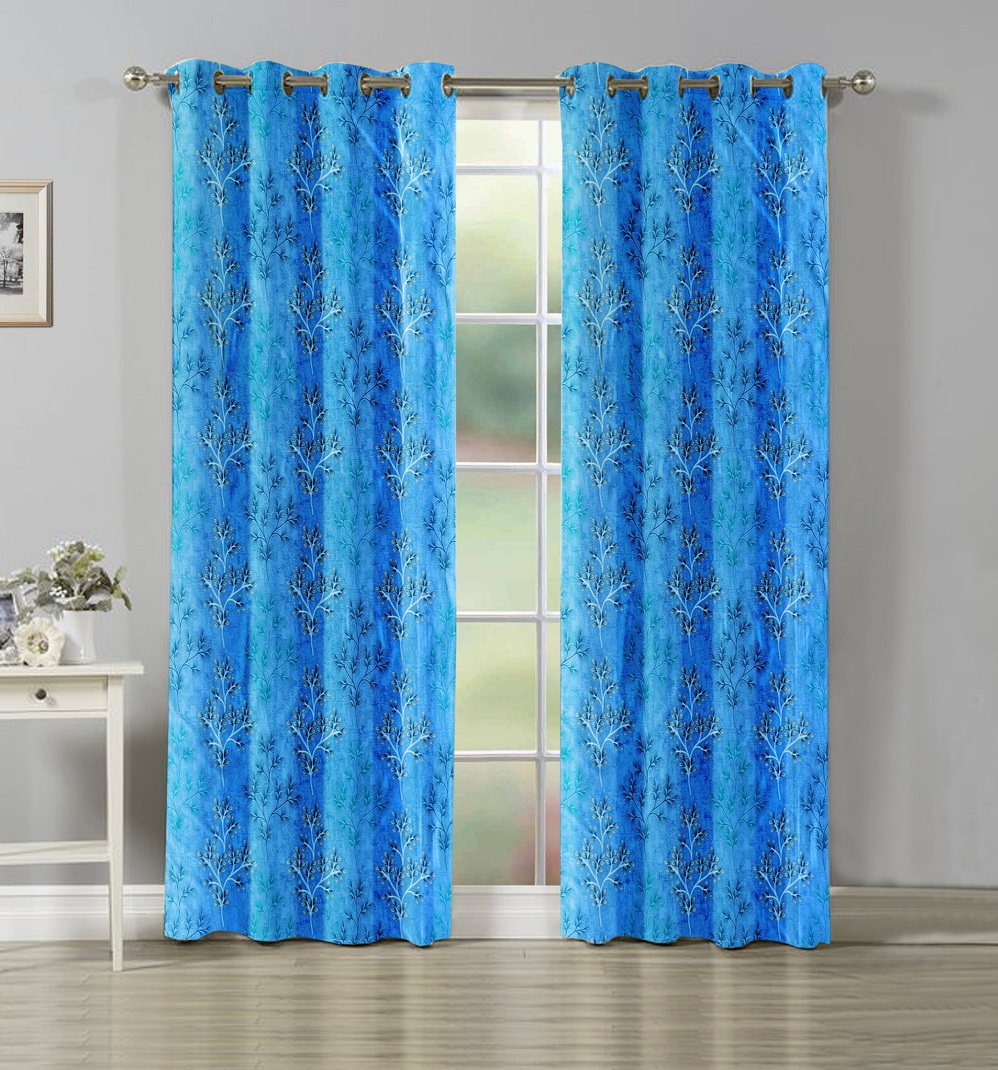 La Elite Room Darkening Polyester Window Curtains