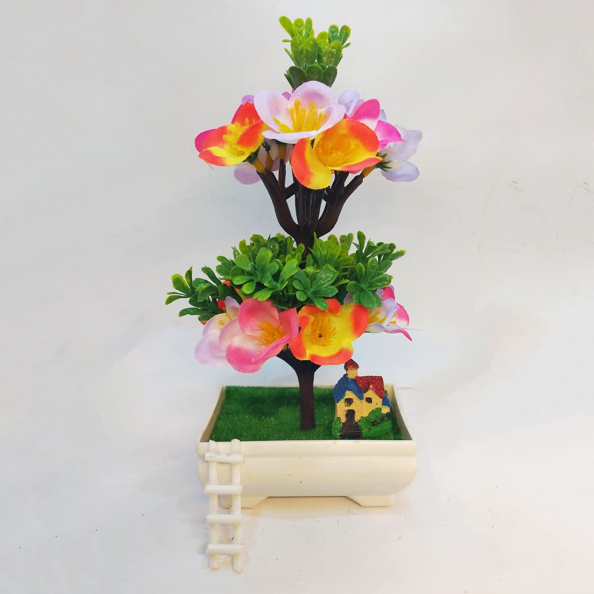 GOLDFISH1 Artificial Plants Flowers - House and Ladder