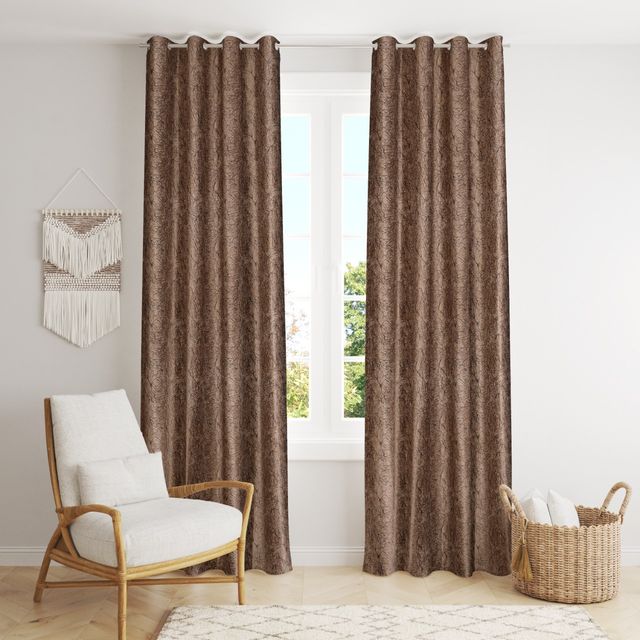 La Elite Room Darkening Polyester Window Curtains