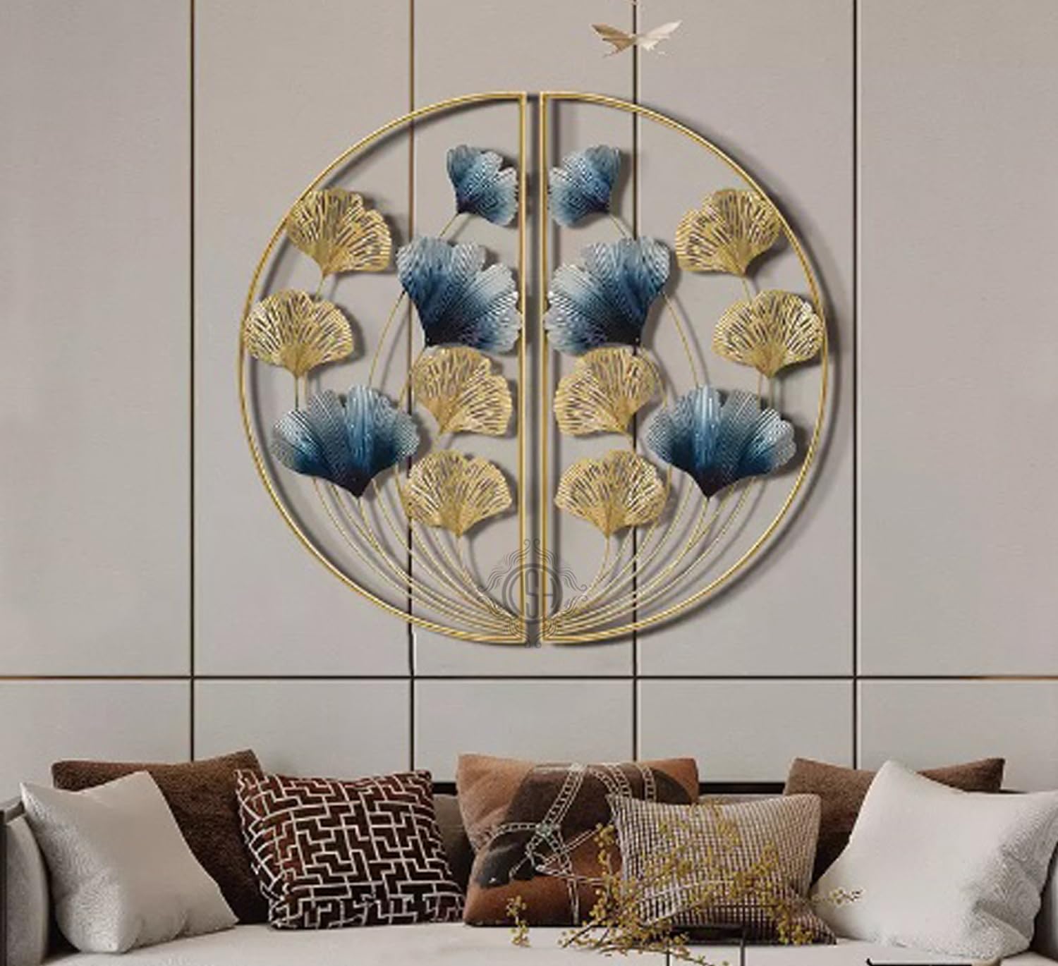 Metal Wall Art Wall Sculpture Wall Hanging Showpiece Perfect For Home, Hotel