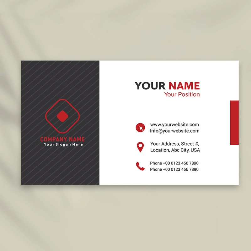 Visiting card (Double sided)