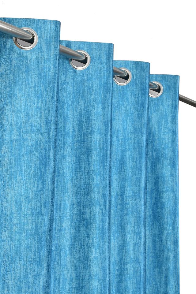 La Elite Room Darkening Polyester Long Door Curtains
