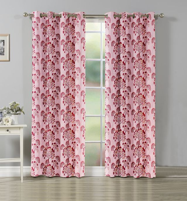 La Elite Room Darkening Polyester Window Curtains